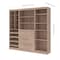 Bestar Bestar Pur 86 in Closet Organizer with Storage Cubbies in rustic brown 26853-000009 - alternate 2